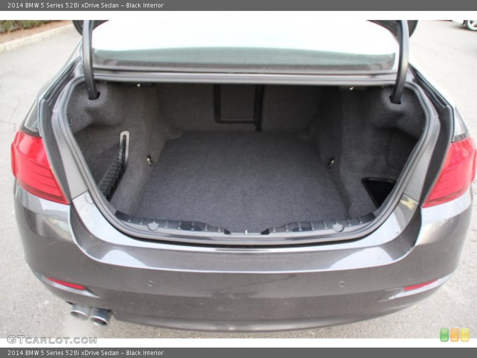 Black Interior Trunk for the 2014 BMW 5 Series 528i xDrive Sedan #91105562