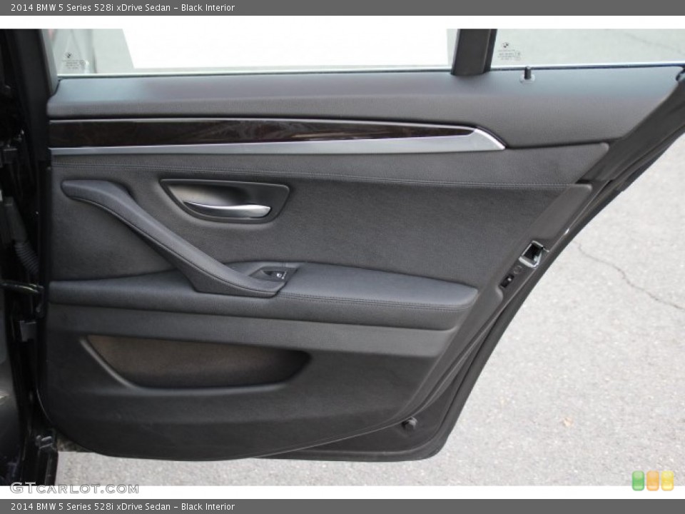 Black Interior Door Panel for the 2014 BMW 5 Series 528i xDrive Sedan #91105598