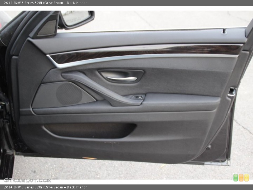 Black Interior Door Panel for the 2014 BMW 5 Series 528i xDrive Sedan #91105629