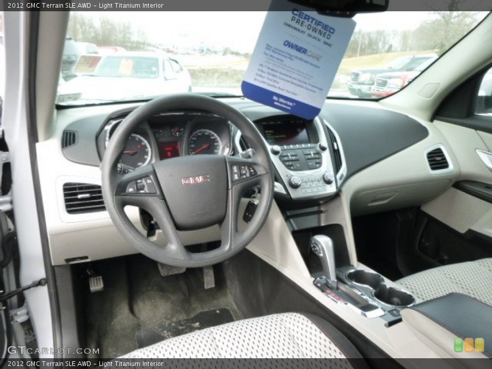 Light Titanium Interior Photo for the 2012 GMC Terrain SLE AWD #91107956