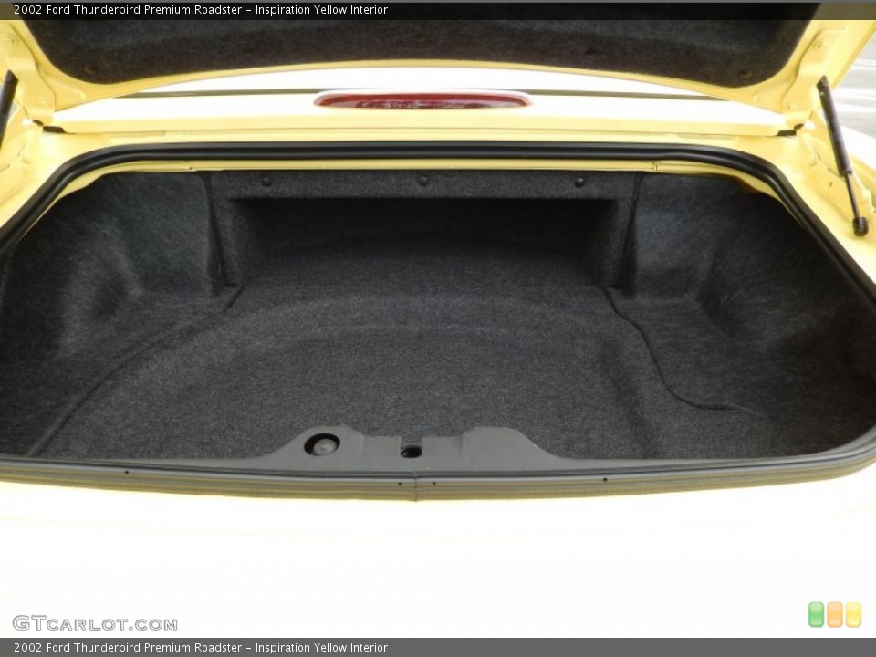 Inspiration Yellow Interior Trunk for the 2002 Ford Thunderbird Premium Roadster #91107965