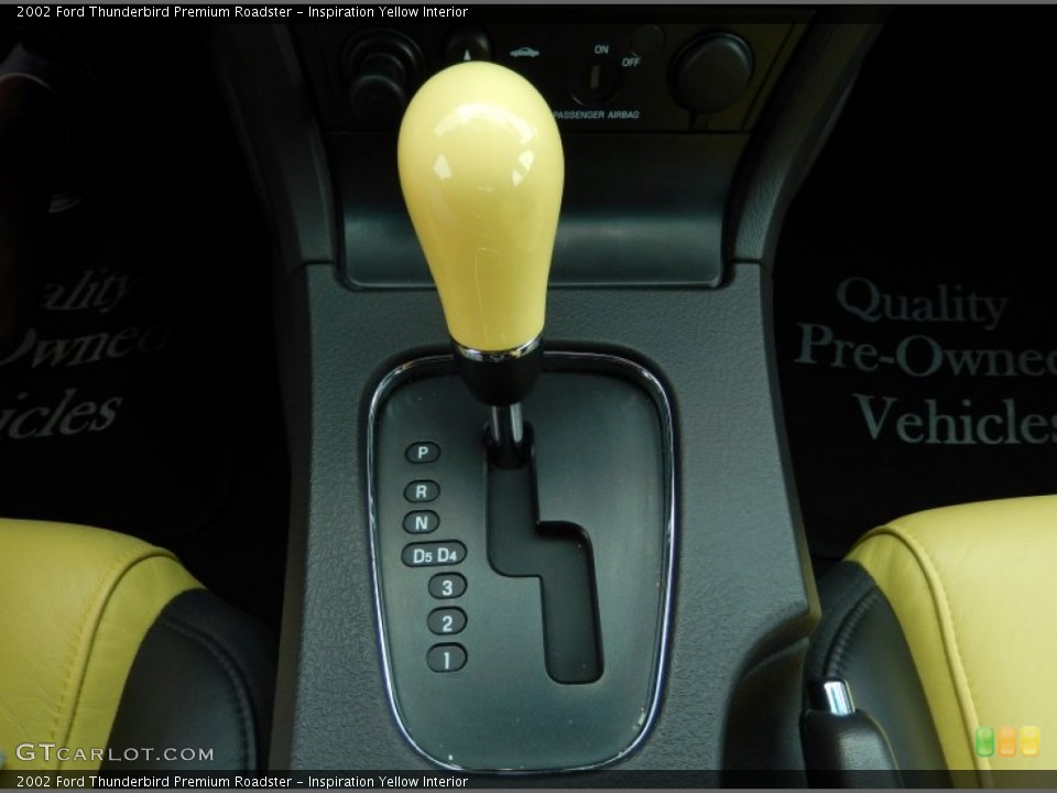 Inspiration Yellow Interior Transmission for the 2002 Ford Thunderbird Premium Roadster #91108178