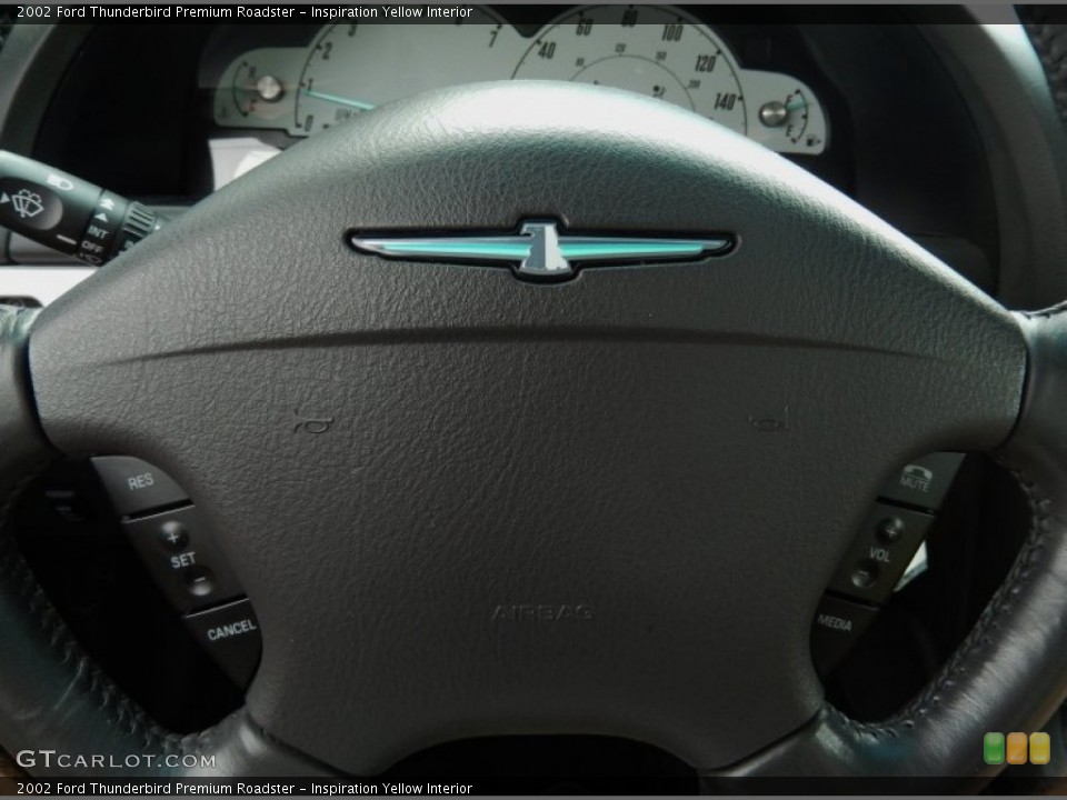 Inspiration Yellow Interior Steering Wheel for the 2002 Ford Thunderbird Premium Roadster #91108235
