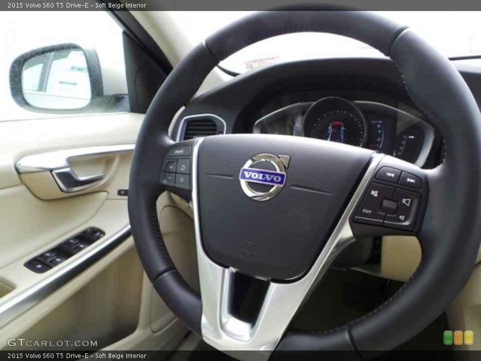 Soft Beige Interior Steering Wheel for the 2015 Volvo S60 T5 Drive-E #91111876
