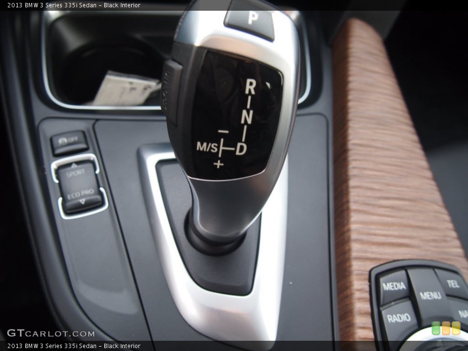 Black Interior Transmission for the 2013 BMW 3 Series 335i Sedan #91112402