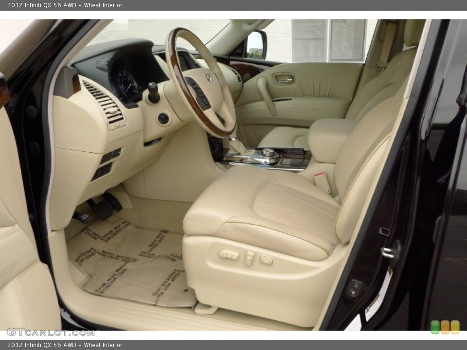 Wheat Interior Photo for the 2012 Infiniti QX 56 4WD #91114208