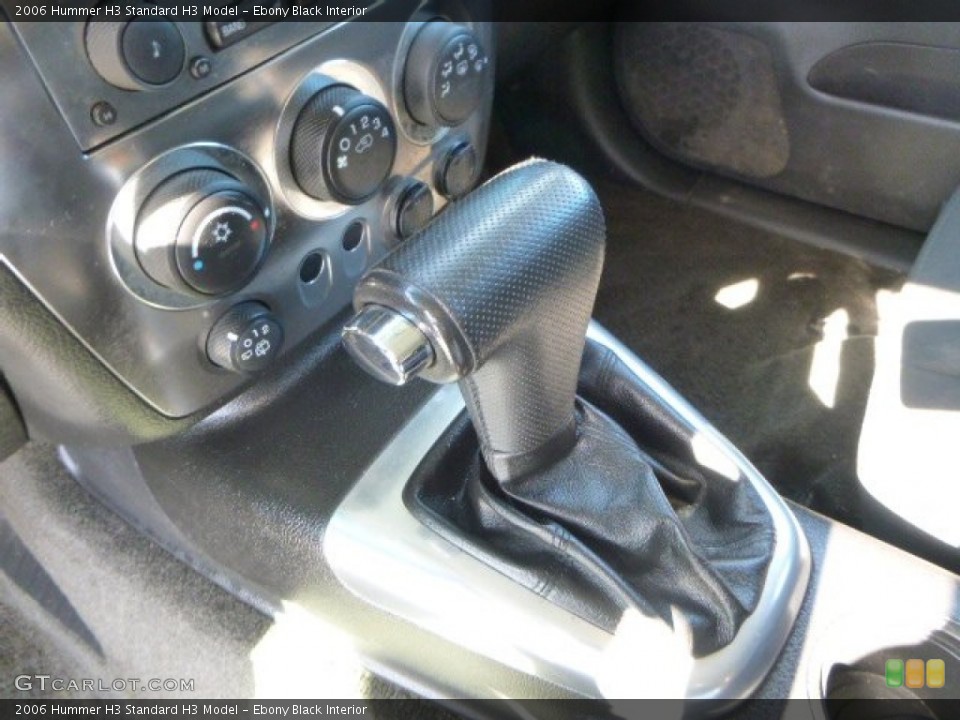 Ebony Black Interior Transmission for the 2006 Hummer H3  #91114641