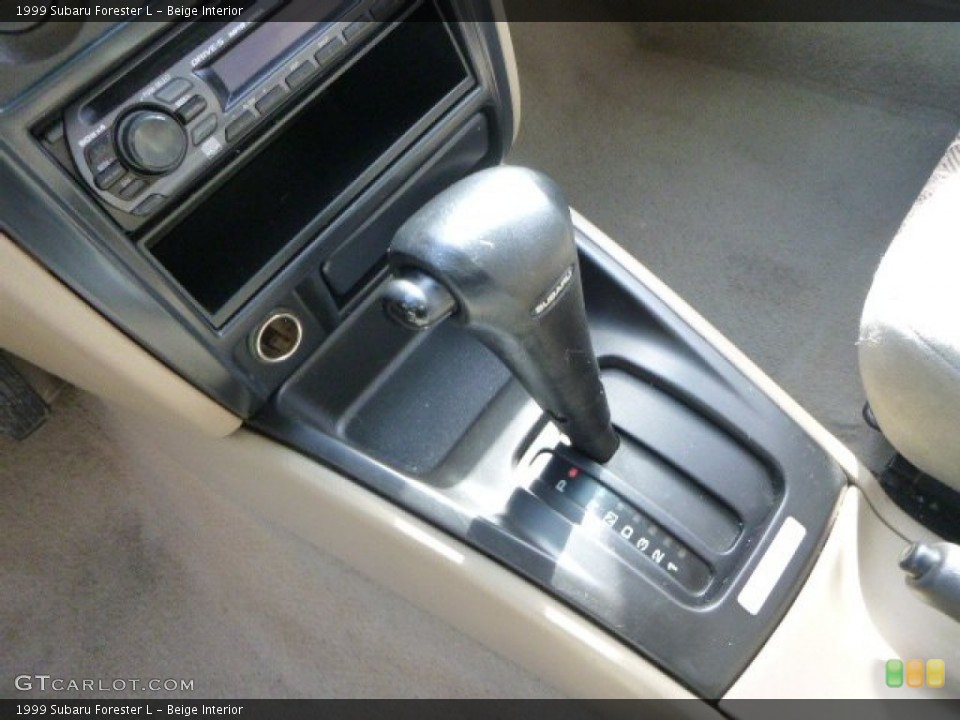 Beige Interior Transmission for the 1999 Subaru Forester L #91114969