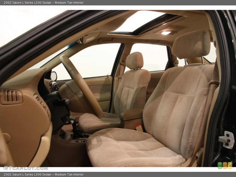 Medium Tan Interior Photo for the 2002 Saturn L Series L300 Sedan #91122848