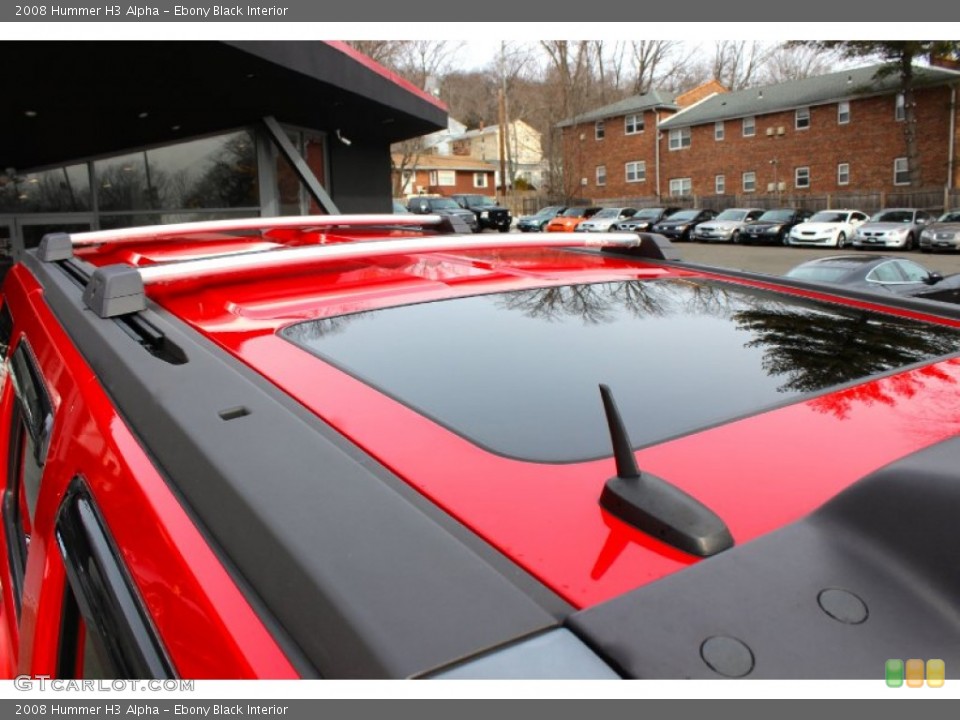 Ebony Black Interior Sunroof for the 2008 Hummer H3 Alpha #91124165