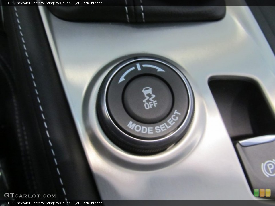 Jet Black Interior Controls for the 2014 Chevrolet Corvette Stingray Coupe #91124360