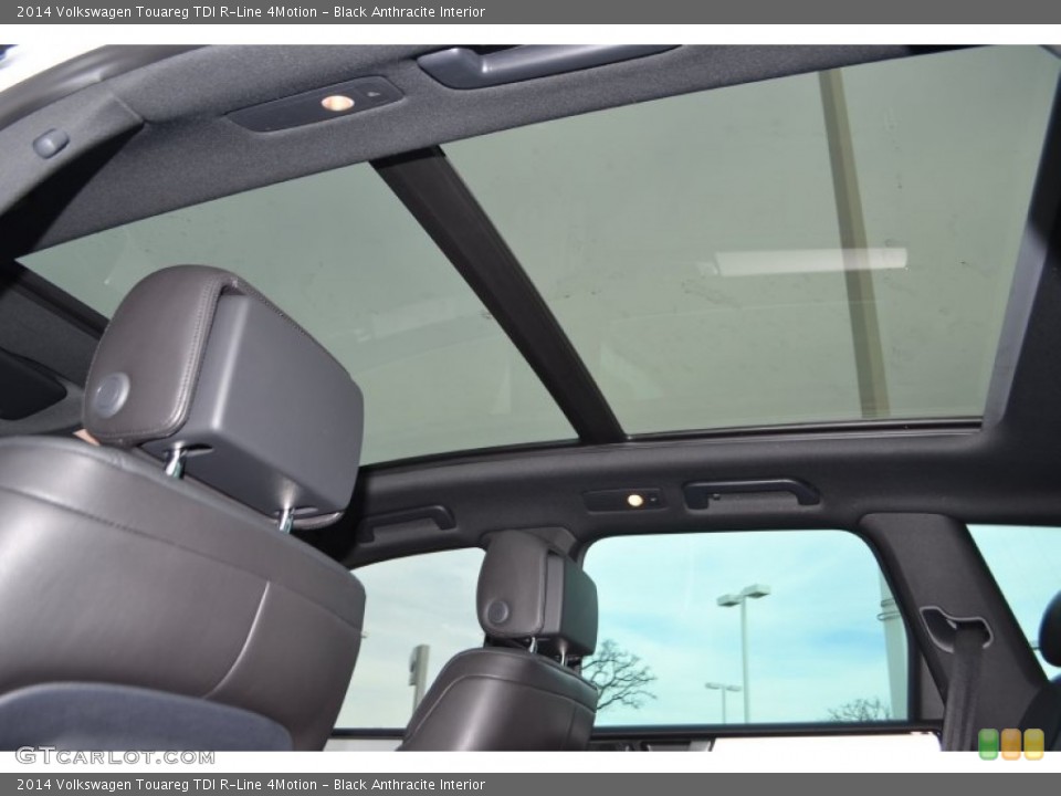 Black Anthracite Interior Sunroof for the 2014 Volkswagen Touareg TDI R-Line 4Motion #91127318