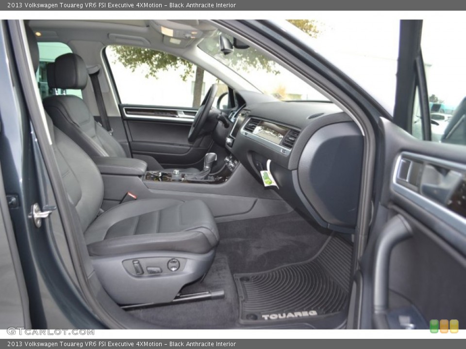 Black Anthracite Interior Front Seat for the 2013 Volkswagen Touareg VR6 FSI Executive 4XMotion #91127426