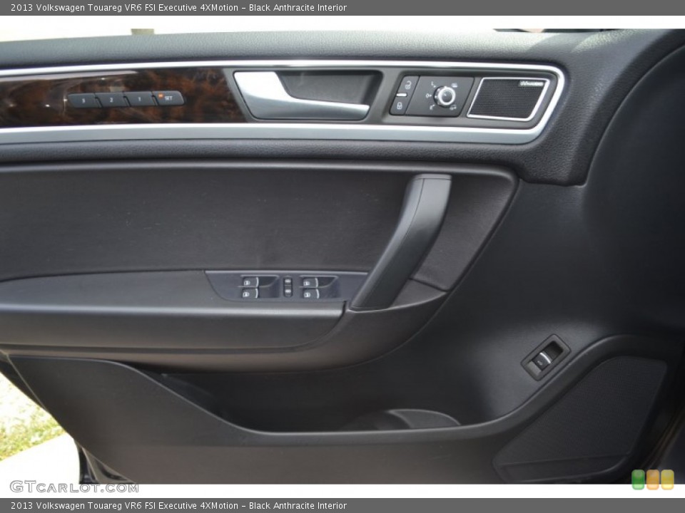 Black Anthracite Interior Door Panel for the 2013 Volkswagen Touareg VR6 FSI Executive 4XMotion #91127435