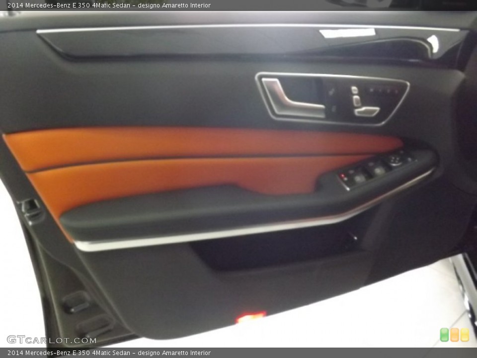 designo Amaretto Interior Door Panel for the 2014 Mercedes-Benz E 350 4Matic Sedan #91128881