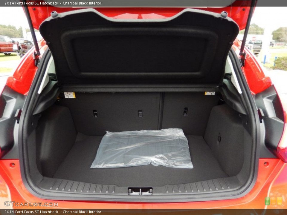 Charcoal Black Interior Trunk for the 2014 Ford Focus SE Hatchback #91129930