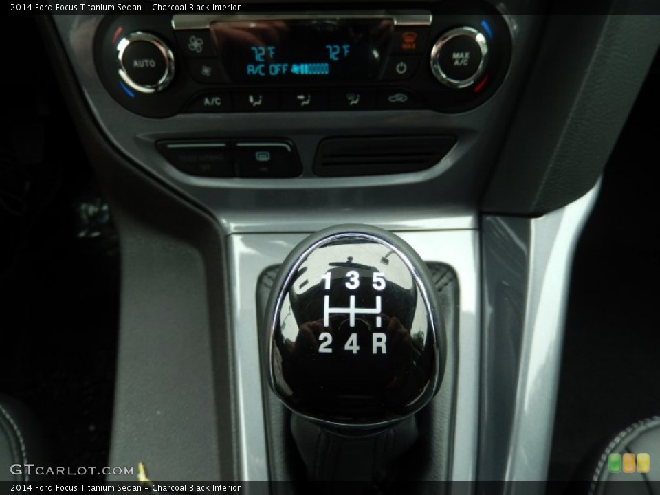 Charcoal Black Interior Transmission for the 2014 Ford Focus Titanium Sedan #91130355