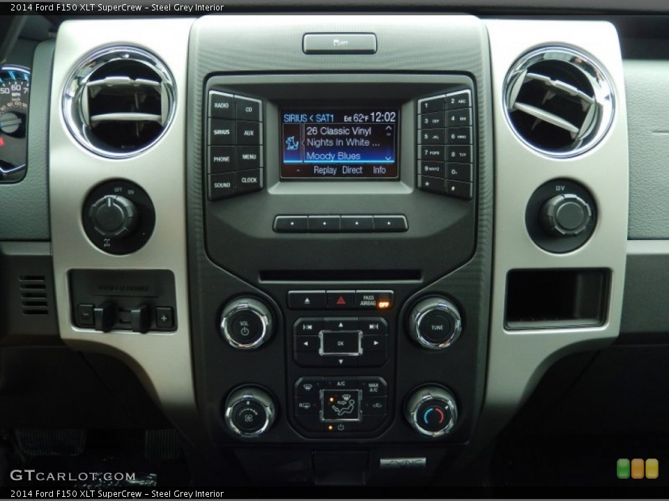 Steel Grey Interior Controls for the 2014 Ford F150 XLT SuperCrew #91130637