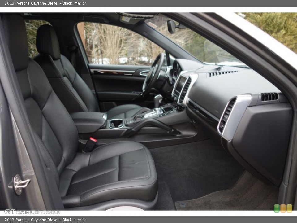 Black Interior Front Seat for the 2013 Porsche Cayenne Diesel #91132903