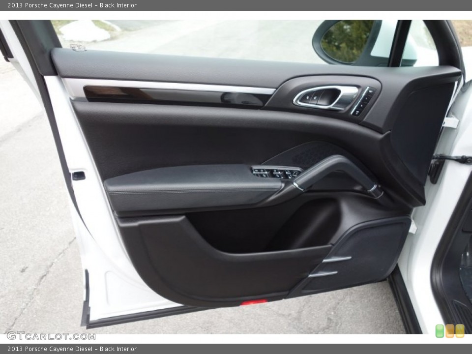 Black Interior Door Panel for the 2013 Porsche Cayenne Diesel #91133226