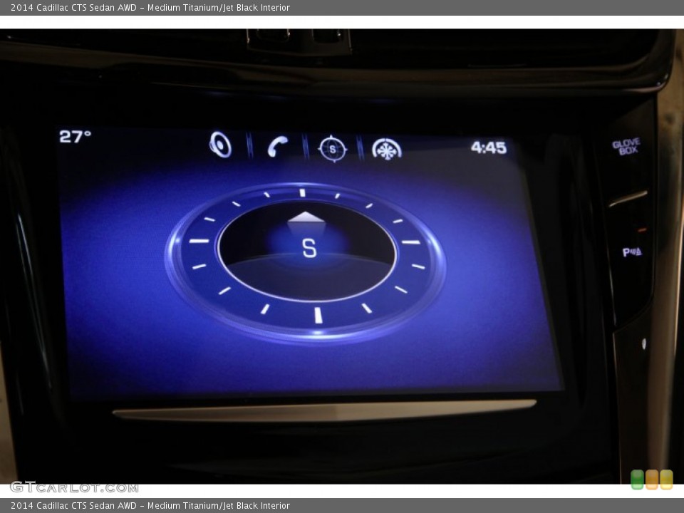 Medium Titanium/Jet Black Interior Controls for the 2014 Cadillac CTS Sedan AWD #91138041