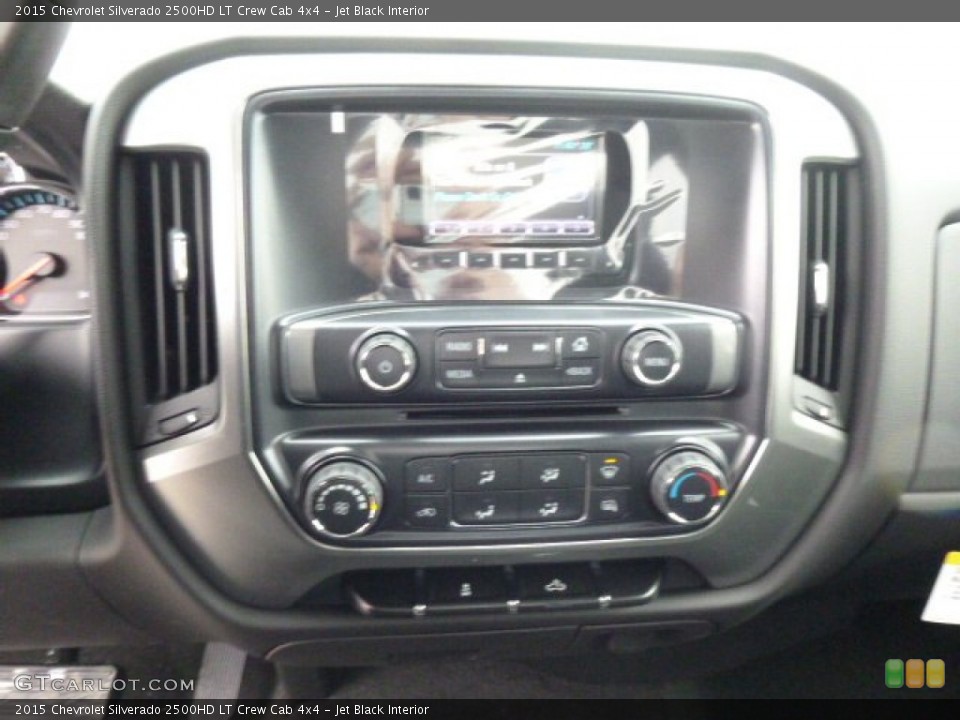 Jet Black Interior Controls for the 2015 Chevrolet Silverado 2500HD LT Crew Cab 4x4 #91143375
