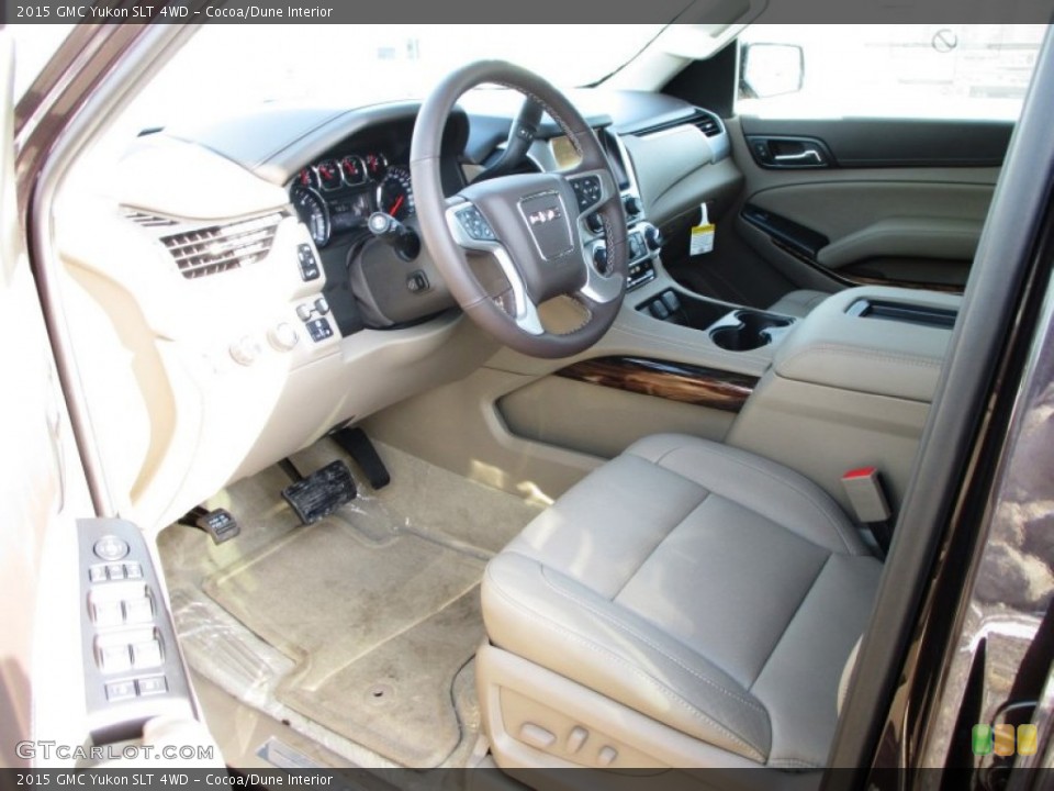 Cocoa/Dune Interior Prime Interior for the 2015 GMC Yukon SLT 4WD #91143459