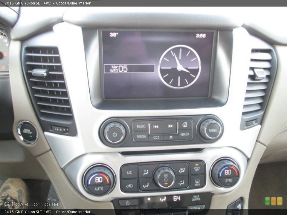 Cocoa/Dune Interior Controls for the 2015 GMC Yukon SLT 4WD #91143627