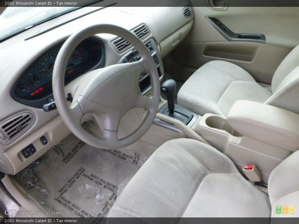 Tan Interior Photo for the 2002 Mitsubishi Galant ES #91149813