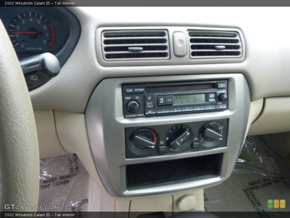 Tan Interior Controls for the 2002 Mitsubishi Galant ES #91149878