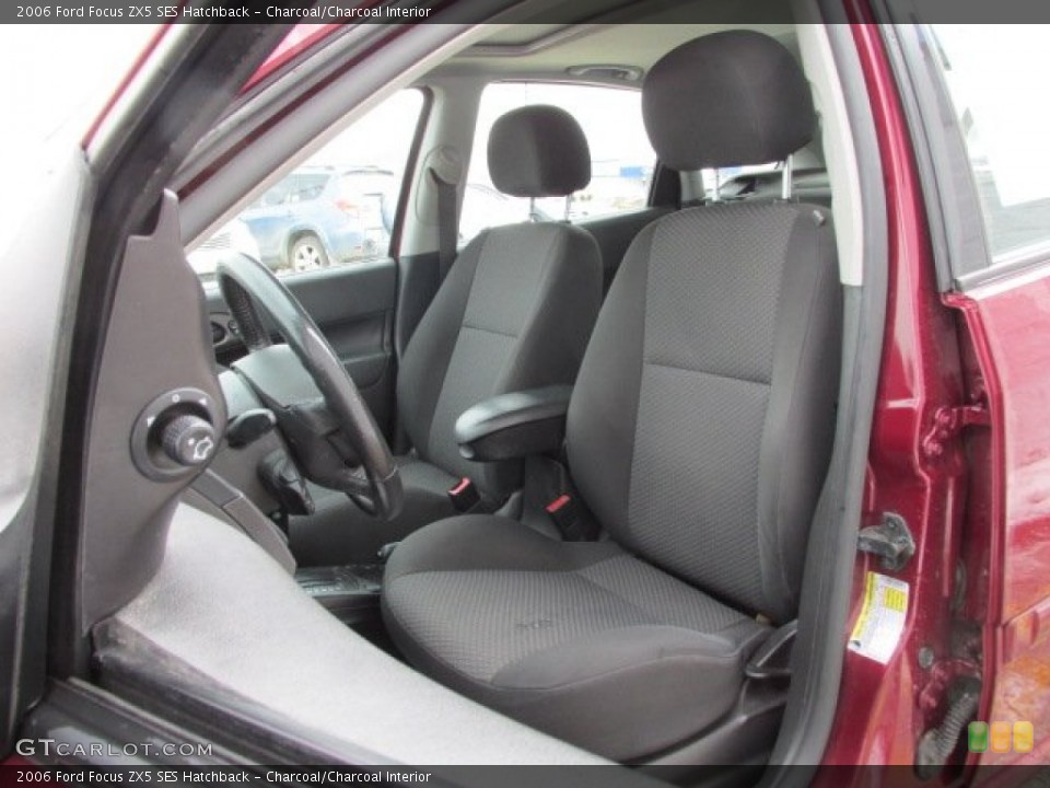 Charcoal/Charcoal Interior Front Seat for the 2006 Ford Focus ZX5 SES Hatchback #91151986