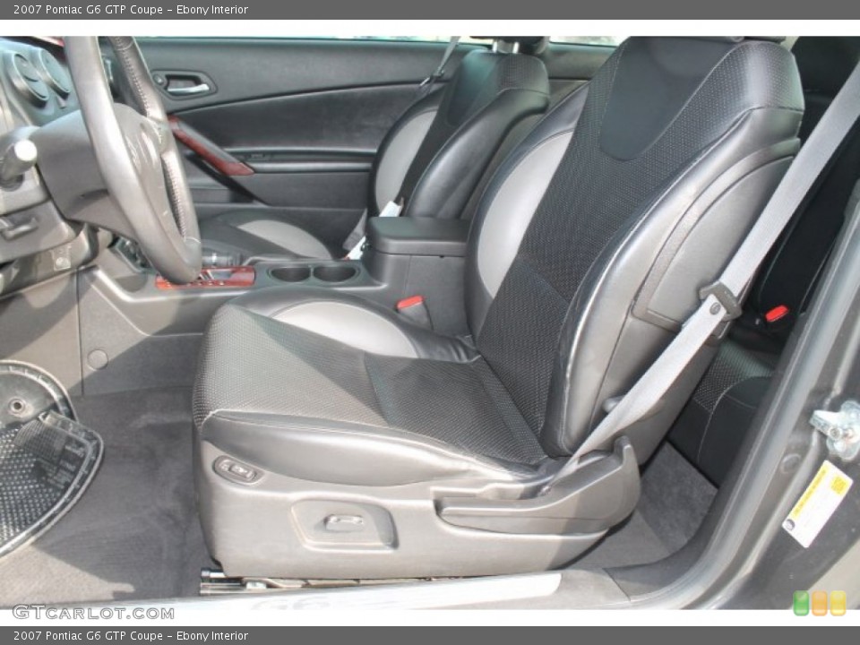 Ebony 2007 Pontiac G6 Interiors