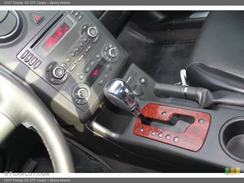 Ebony Interior Transmission for the 2007 Pontiac G6 GTP Coupe #91153220