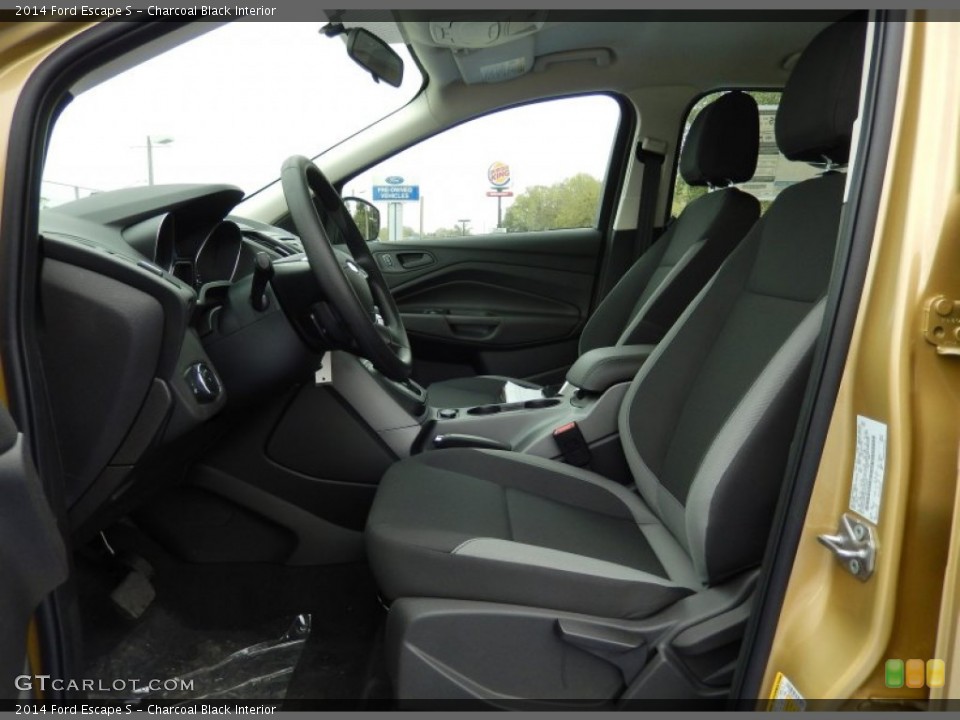 Charcoal Black Interior Photo for the 2014 Ford Escape S #91160931