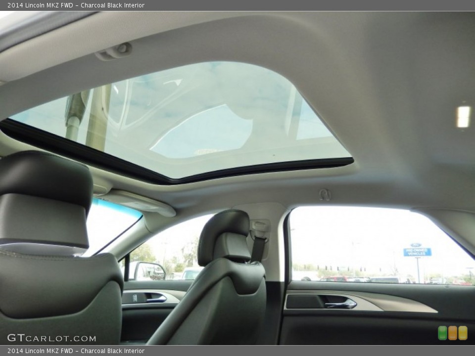 Charcoal Black Interior Sunroof for the 2014 Lincoln MKZ FWD #91161438