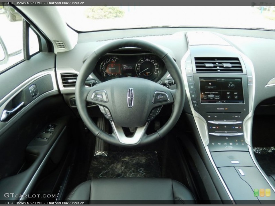 Charcoal Black Interior Dashboard for the 2014 Lincoln MKZ FWD #91161452