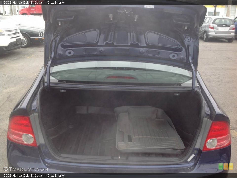 Gray Interior Trunk for the 2008 Honda Civic EX Sedan #91162668
