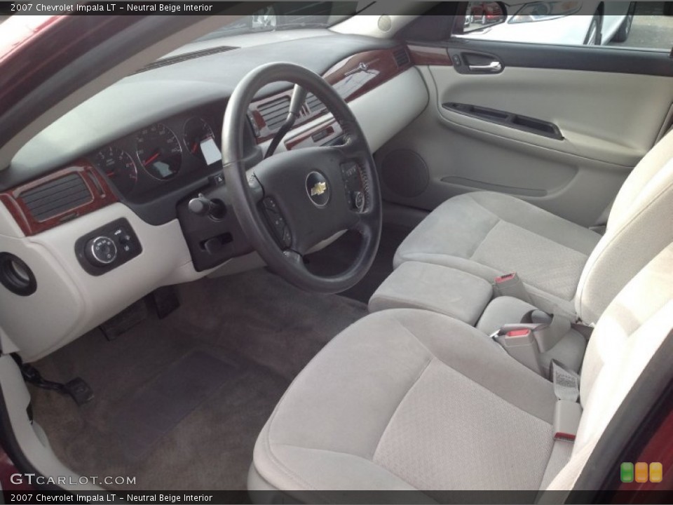 Neutral Beige Interior Photo for the 2007 Chevrolet Impala LT #91162887