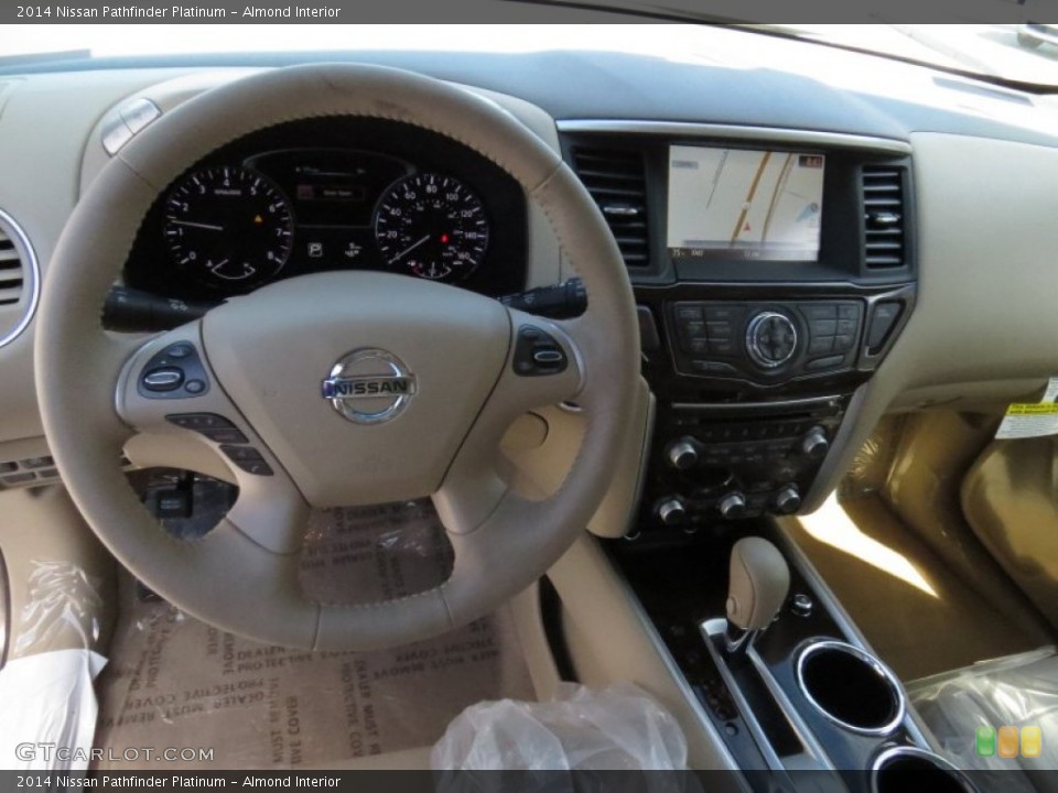 Almond Interior Dashboard for the 2014 Nissan Pathfinder Platinum #91166523