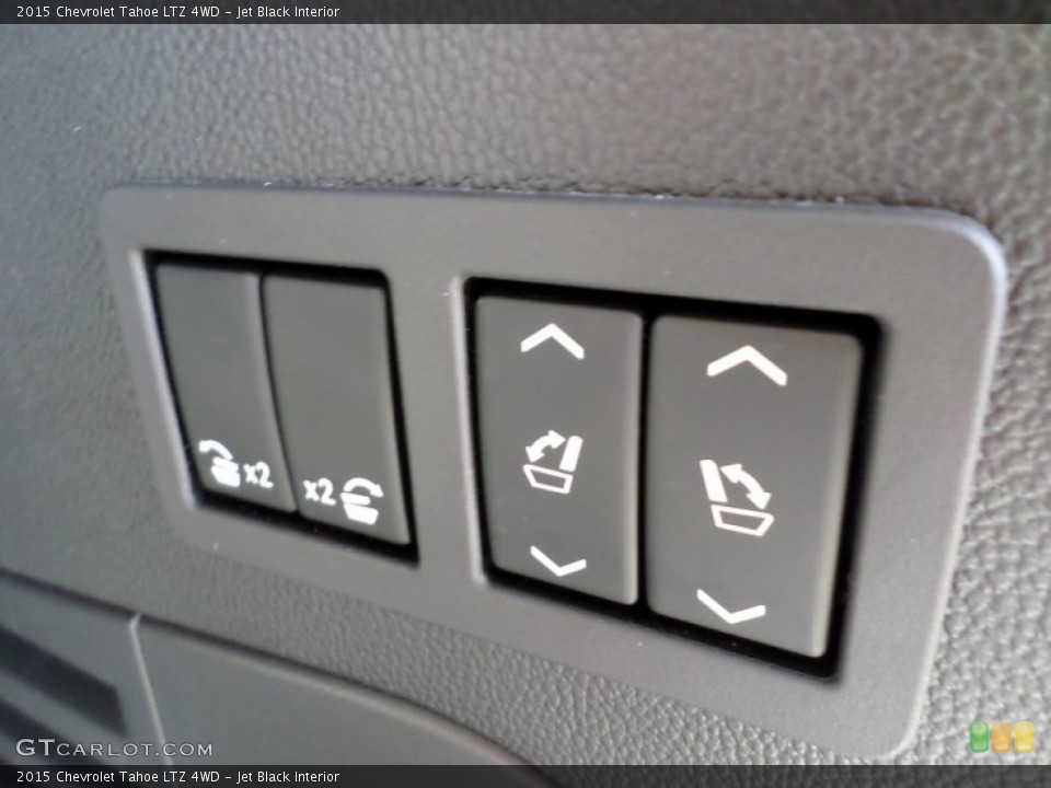 Jet Black Interior Controls for the 2015 Chevrolet Tahoe LTZ 4WD #91173184