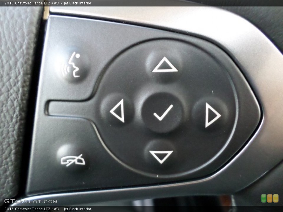 Jet Black Interior Controls for the 2015 Chevrolet Tahoe LTZ 4WD #91173618