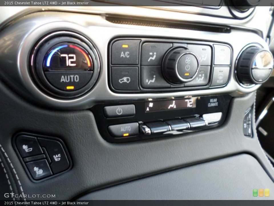 Jet Black Interior Controls for the 2015 Chevrolet Tahoe LTZ 4WD #91173670