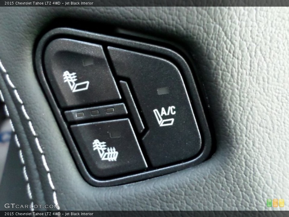 Jet Black Interior Controls for the 2015 Chevrolet Tahoe LTZ 4WD #91173682
