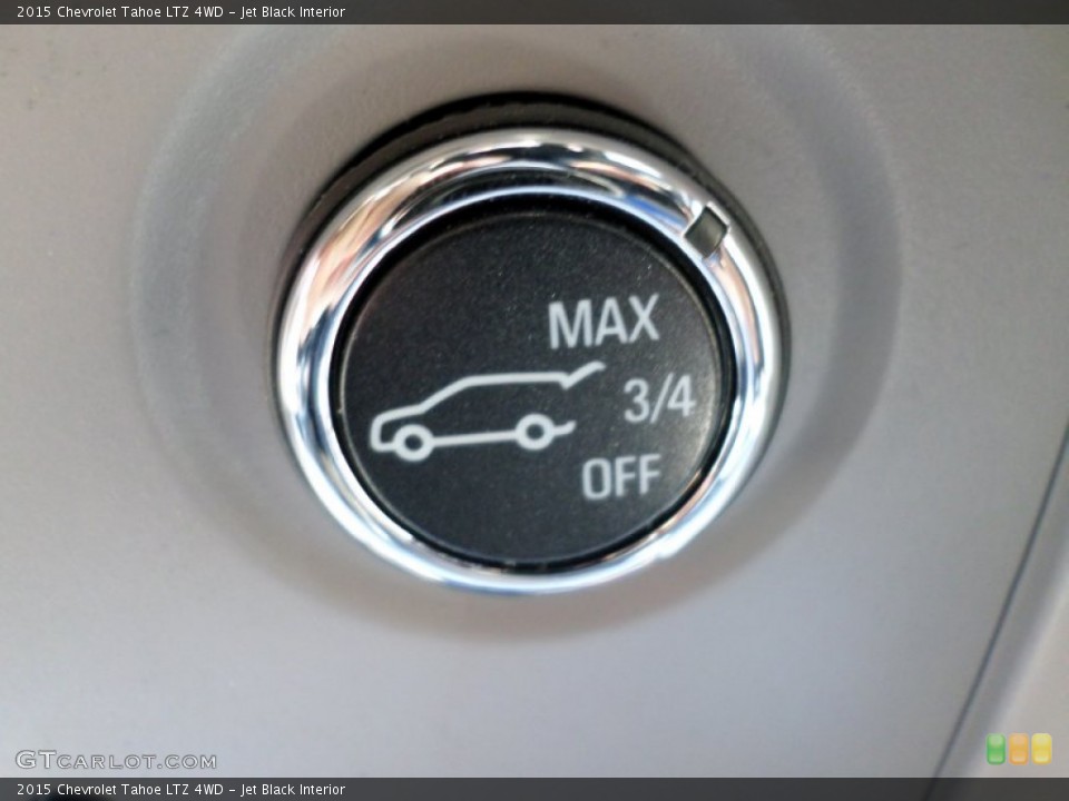 Jet Black Interior Controls for the 2015 Chevrolet Tahoe LTZ 4WD #91173910