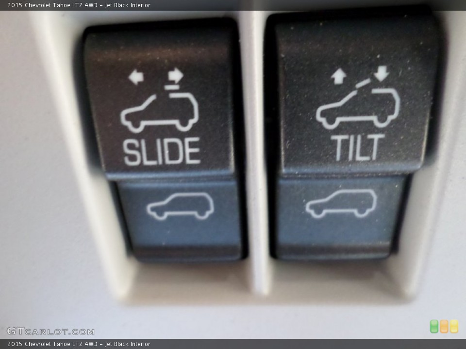 Jet Black Interior Controls for the 2015 Chevrolet Tahoe LTZ 4WD #91173928