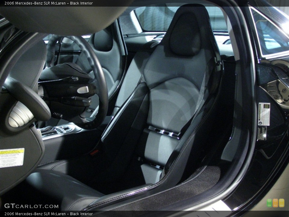Black Interior Photo for the 2006 Mercedes-Benz SLR McLaren #91180