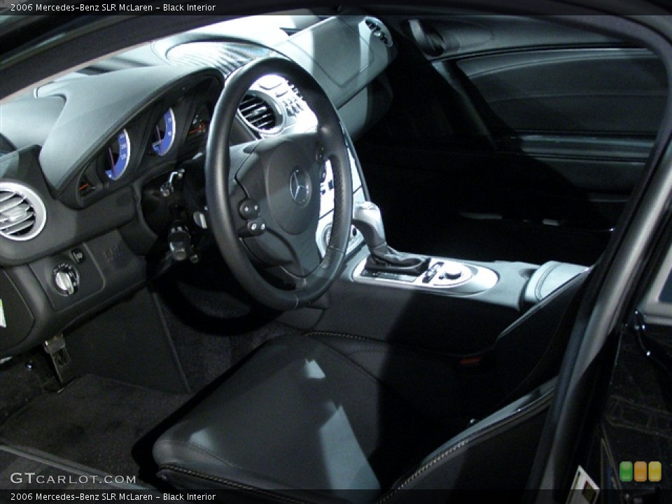 Black Interior Photo for the 2006 Mercedes-Benz SLR McLaren #91186