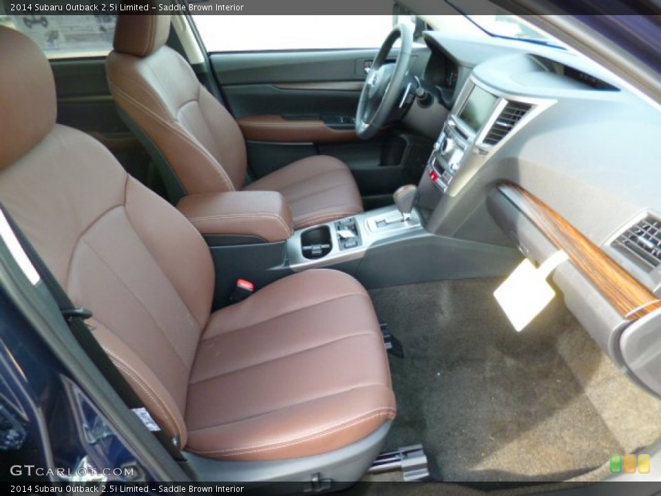 Saddle Brown Interior Photo for the 2014 Subaru Outback 2.5i Limited #91187503