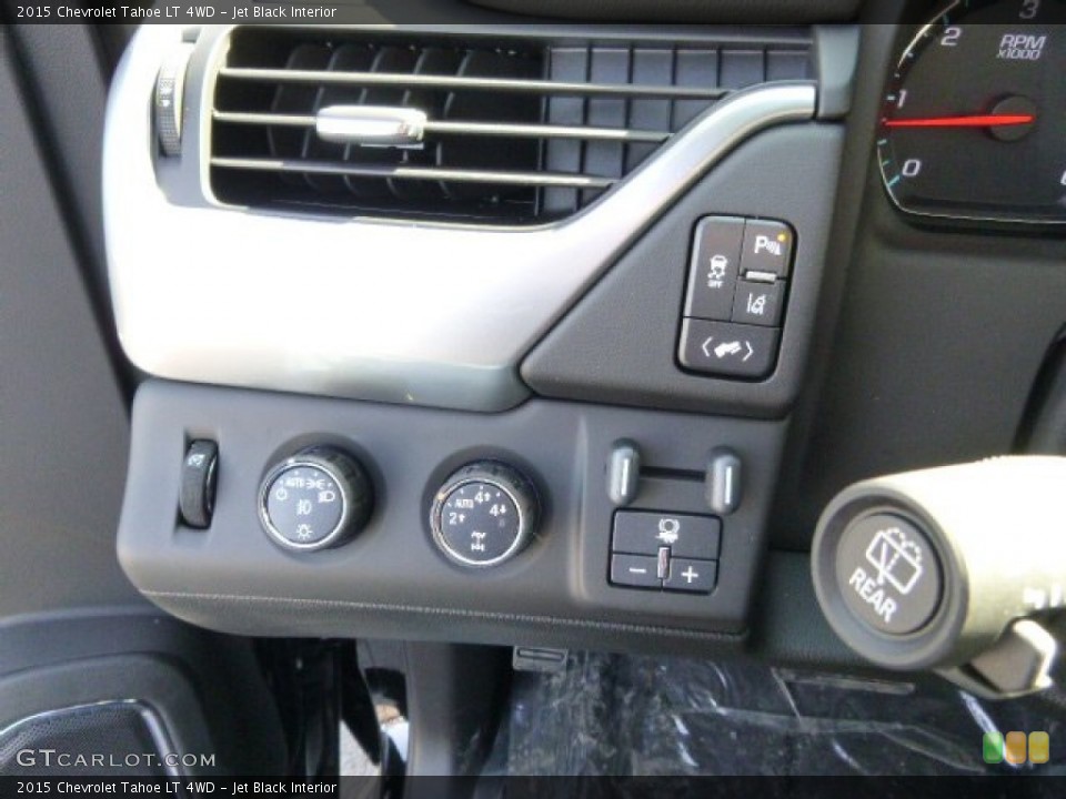 Jet Black Interior Controls for the 2015 Chevrolet Tahoe LT 4WD #91192884
