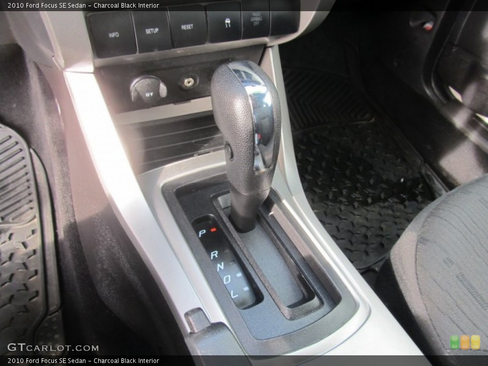 Charcoal Black Interior Transmission for the 2010 Ford Focus SE Sedan #91201016